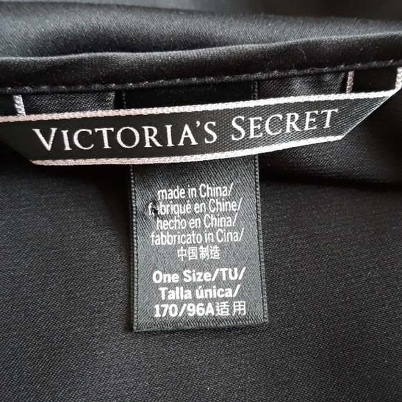 Victoria's secret black cami robe - Picture 7 of 8